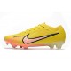 Nike Air Zoom Mercurial Vapor XV Elite FG Lucent Pack Yellow Pink Football Boots 