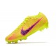 Nike Air Zoom Mercurial Vapor XV Elite FG Pink Yellow Purple Football Boots 