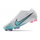 Nike Air Zoom Mercurial Vapor XV Elite FG White Blue Football Boots 