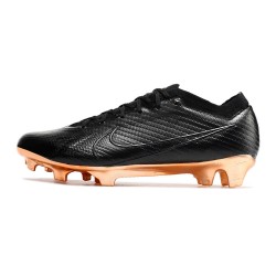 Nike Air Zoom Mercurial Vapor XV Elite Low FG Gold Black White Football Boots 