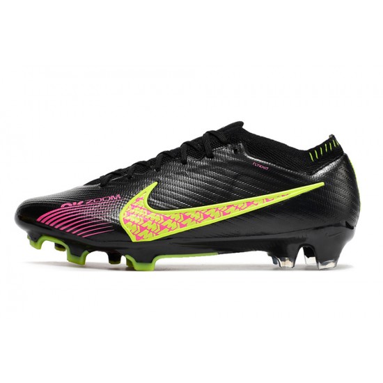 Nike Air Zoom Mercurial Vapor XV Elite Low FG Pink Black Gold Football Boots 