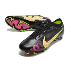 Nike Air Zoom Mercurial Vapor XV Elite Low FG Pink Black Gold Football Boots 