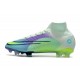 Nike Mercurial Dream Speed Superfly 8 Elite FG Green Purple Yellow Football Boots 