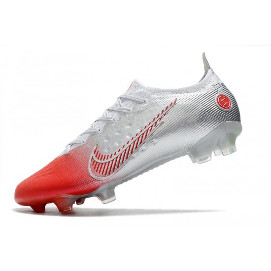 Nike Mercurial Dream Speed Vapor 14 Elite FG Silver Red Football Boots 