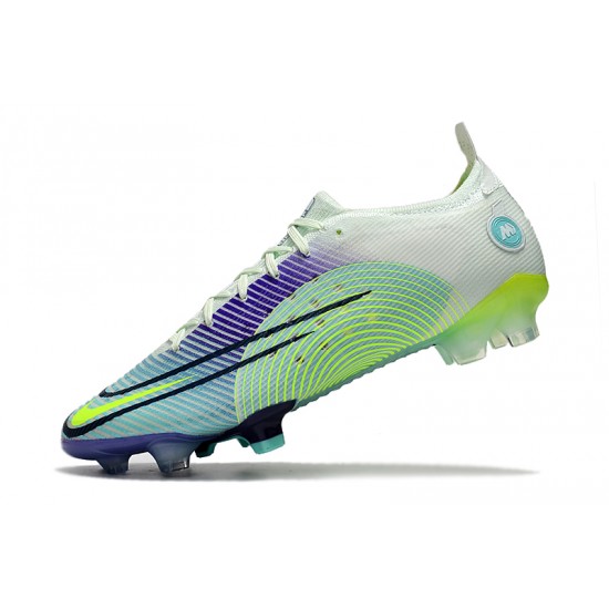 Nike Mercurial Dream Speed Vapor 14 Elite Low FG Purple Green Football Boots 