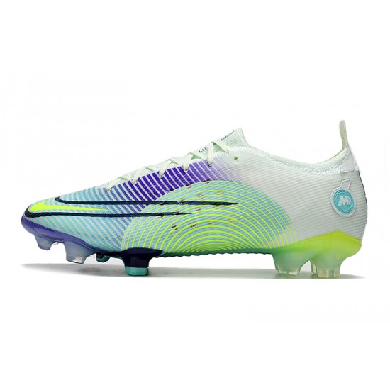 Nike Mercurial Dream Speed Vapor 14 Elite Low FG Purple Green Football Boots 