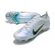 Nike Mercurial Vapor XIV Elite FG Silver Grey Black Football Boots 