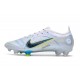 Nike Mercurial Vapor XIV Elite FG Silver Grey Black Football Boots 