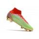 Nike Superfly 8 Elite FG Green Red Gold Football Boots 