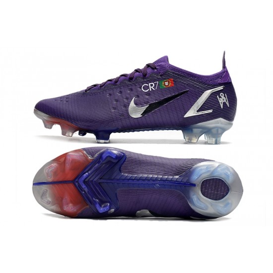 Nike Mercurial Dream Speed Vapor 14 Elite FG Purple White Football Boots 