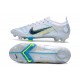 Nike Mercurial Vapor XIV Elite FG Silver Grey Black Football Boots 