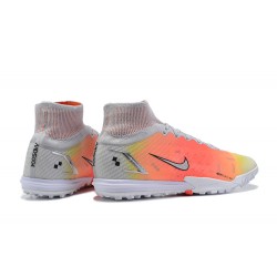 Nike Superfly 8 Academy TF Orange Yellow Black Silver High Men Football Boots