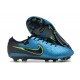 Nike Tiempo Legend 10 Elite FG Blue Black Men's Football Boots