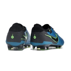 Nike Tiempo Legend 10 Elite FG Blue Black Men's Football Boots