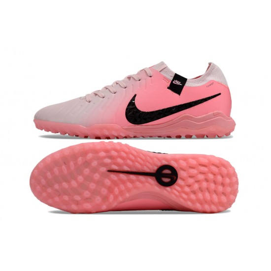 Nike Tiempo Legend 10 Elite TF Pink White Men's Football Boots