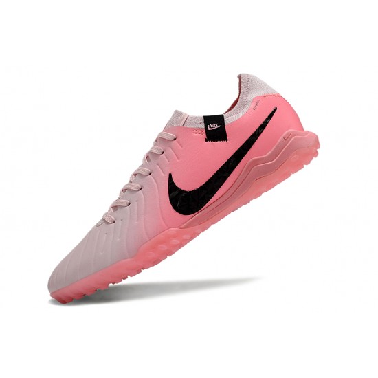 Nike Tiempo Legend 10 Elite TF Pink White Men's Football Boots