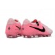 Women/Men Nike Tiempo Legend 10 Elite FG Pink and White Football Boots