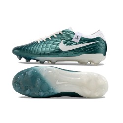 Women/Men Nike Tiempo Legend 10 Elite FG Teal White Football Boots