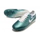 Women/Men Nike Tiempo Legend 10 Elite FG Teal White Football Boots