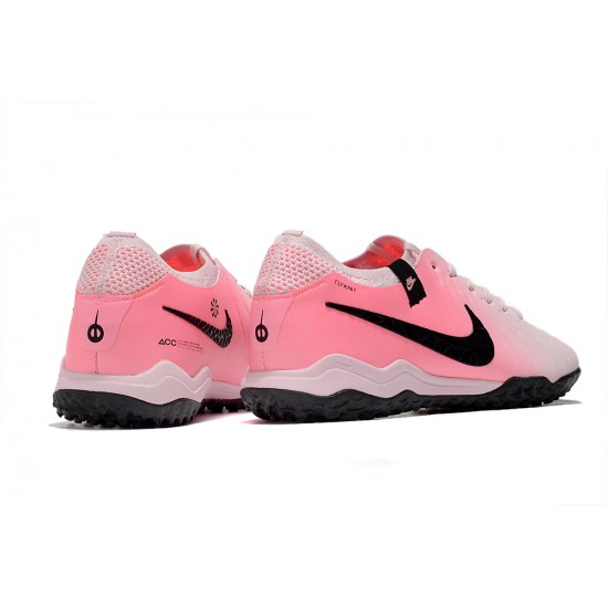 Women/Men Nike Tiempo Legend 10 Elite TF Pink Black Football Boots