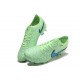 Nike Tiempo Legend 10 Elite FG Low Football Boots Green Blue For Men 