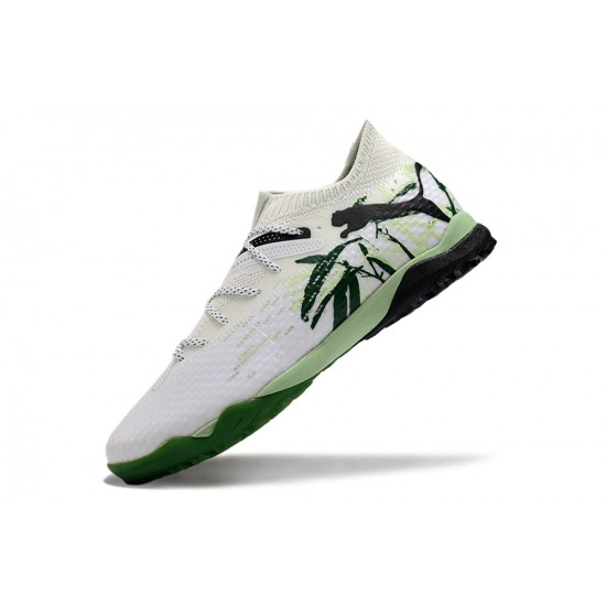 Puma Future 7 Ultimate TF White Green Men's Football Boots