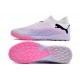 Puma Future 7 Ultimate TF White Pink Men's Football Boots