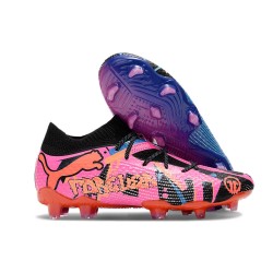 Puma Future FG Men's Pink Blue Football Boots