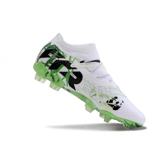 Puma Future FG Men's White Green Football Boots