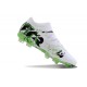 Puma Future FG Men's White Green Football Boots