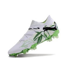 Puma Future FG Men's White Green Football Boots