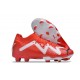 Puma Future FG Red White Men's Football Boots