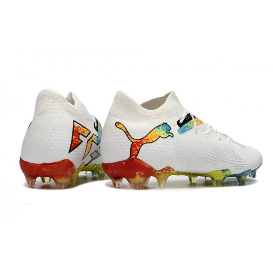 Puma Future FG White Multi Men's Football Boots