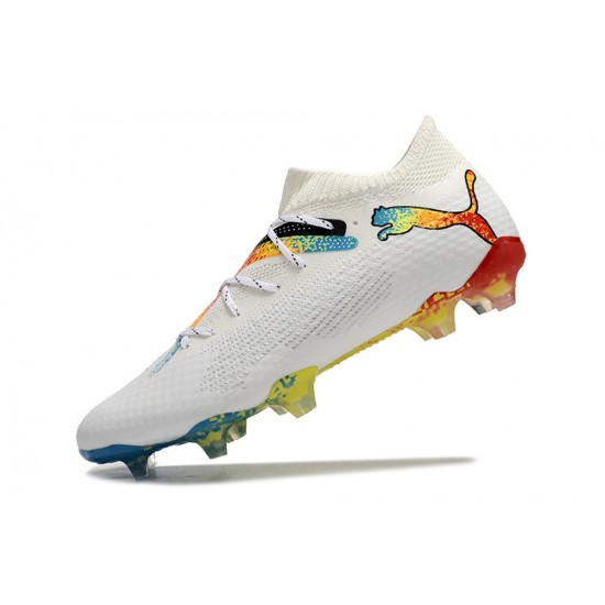 Puma Future FG White Multi Men's Football Boots