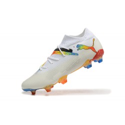 Puma Future FG White Orange Men's Football Boots