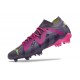 Puma Future Ultimate FG Men's Purple Green Football Boots