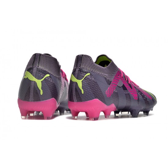 Puma Future Ultimate FG Men's Purple Green Football Boots