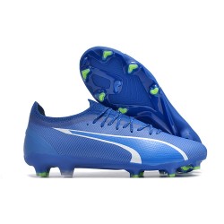 Puma Ultra Ultimate FG Blue White Men's Football Boots