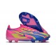 Puma Ultra Ultimate FG Men's Pink Blue Football Boots