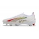 Puma Ultra Ultimate FG Men's White and Gold Football Boots