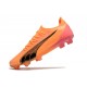 Puma Ultra Ultimate FG Orange Black Men's Football Boots