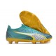 Puma Ultra Ultimate FG Teal Yellow Men's Football Boots