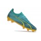 Puma Ultra Ultimate FG Teal Yellow Men's Football Boots