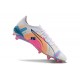 Puma Ultra Ultimate FG White and Blue Men's Football Boots