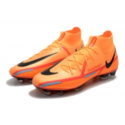 Nike Phantom GT Elite Dynamic Fit FG High Orange Red Men Football Boots