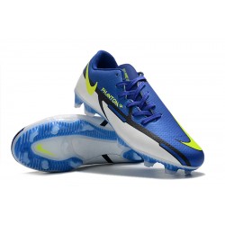 Nike Phantom GT2 FG Low Dark Blue White Men Football Boots