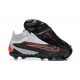 Nike Phantom GX Elite FG Gray Orange Black High Football Boots Men