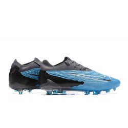 Nike Phantom GX Elite FG Black Blue White Low Football Boots Men