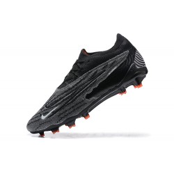 Nike Phantom GX Elite FG Gray Black Orange Low Football Boots Men