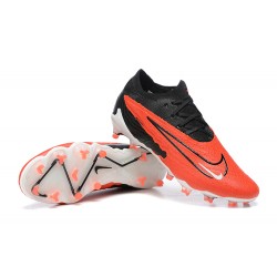 Nike Phantom GX Elite FG White Orange Black Low Football Boots Men